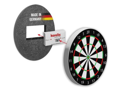 Zvuková izolácia Karella pre sisalové terče Ø45 cm