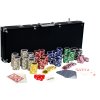 Poker Set - 500 laserových žetónov BLACK EDITION