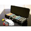Poker set 500 ks v hodnote 5 - 1000 Ocean Black Edition