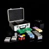 Poker kufor DELUXE 300 laserových žetónov + príslušenstvo