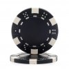 Profesionálny žetón design Flop 13g-čierna