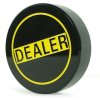 Poker Dealer Button - Black Dealer