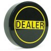 Poker Dealer Button - Black Dealer