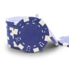 Profesionálny žetón design Flop 13g-modrá