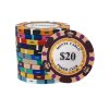 Kusový žetón na poker Monte Carlo Pokerclub 20