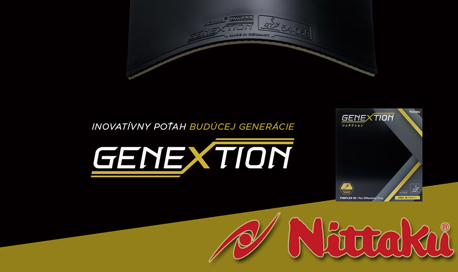 Nittaku GeneXtion - poťah budúcej generácie