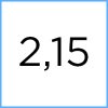 2,15 mm