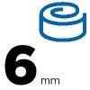 6 mm