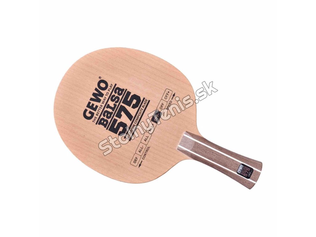 Gewo Balsa Carbon 575(Handle type Straith / ST)