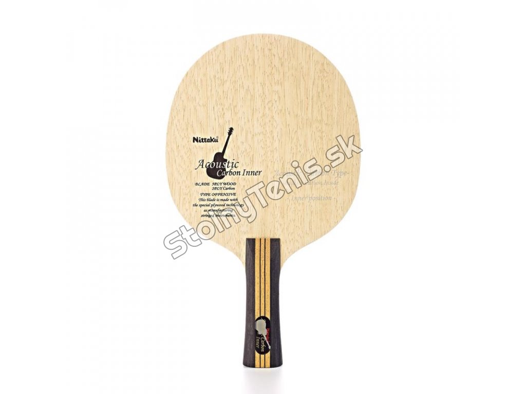 Nittaku Acoustic Carbon Inner(Handle type Straith / ST)