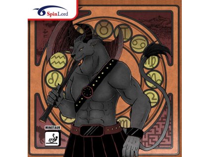 Poťah SpinLord Minotaur (Poťah farba červený / RED, Hrúbka špongie 2,0 mm)