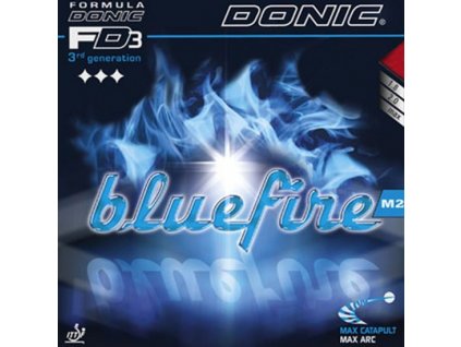 Poťah Donic Bluefire M2 (Poťah farba čierny / BLACK, Hrúbka špongie max)