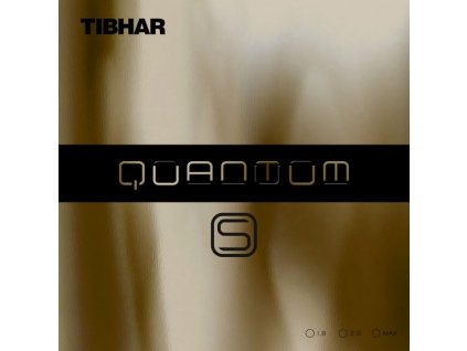 Poťah Tibhar Quantum S (Poťah farba čierny / BLACK, Hrúbka špongie max)