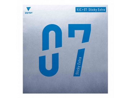 Poťah Victas VJC 07 Sticky Extra (Poťah farba čierny / BLACK, Hrúbka špongie max)