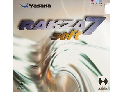 Poťah Yasaka Rakza 7 Soft (Poťah farba čierny / BLACK, Hrúbka špongie max)