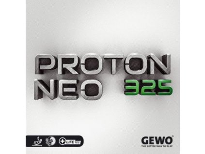 Poťah Gewo Proton NEO 325 (Poťah farba čierny / BLACK, Hrúbka špongie max)