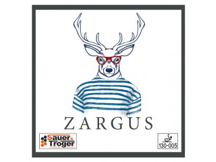 Poťah Sauer & Tröger Zargus (Poťah farba čierny / BLACK, Hrúbka špongie 2,0 mm)