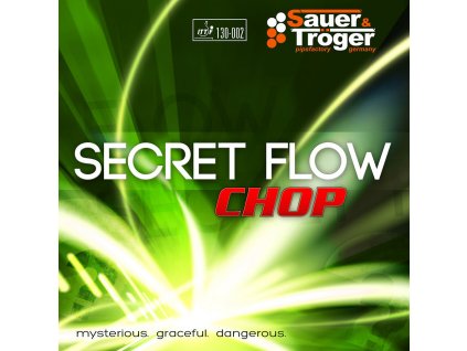 Poťah Sauer & Tröger Secret Flow Chop (Poťah farba čierny / BLACK, Hrúbka špongie 2,1 mm)