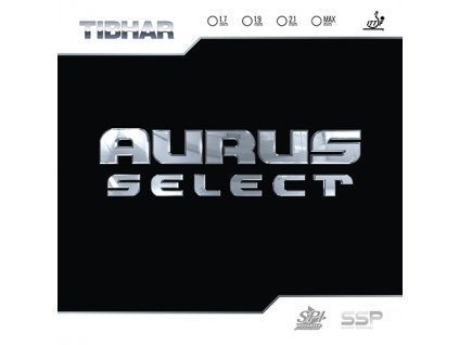 Poťah Tibhar Aurus Select (Poťah farba čierny / BLACK, Hrúbka špongie max)