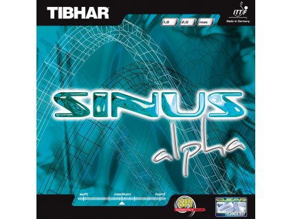 Poťah Tibhar Sinus Alpha (Poťah farba čierny / BLACK, Hrúbka špongie max)