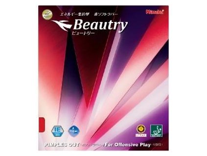 Poťah Nittaku Beautry (Poťah farba čierny / BLACK, Hrúbka špongie 2,0 mm)