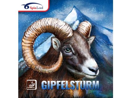 Poťah SpinLord Gipfelsturm OX (Poťah farba čierny / BLACK, Hrúbka špongie OX/0 mm)