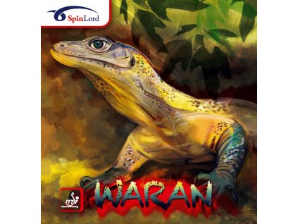 Poťah SpinLord Waran OX (Poťah farba čierny / BLACK, Hrúbka špongie OX/0 mm)