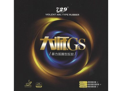 Poťah Friendship 729 Master GS (Poťah farba čierny / BLACK, Hrúbka špongie 2,1 mm)