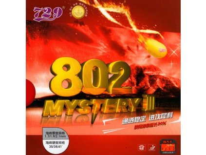 Poťah Friendship 802 Mystery III (Poťah farba čierny / BLACK, Hrúbka špongie 2,1 mm)