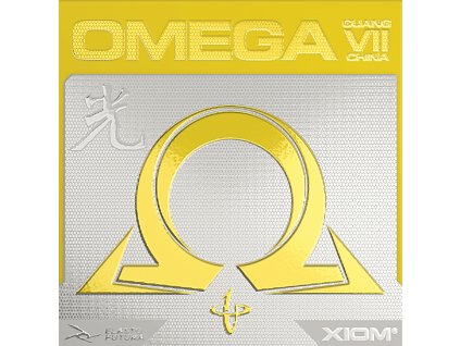 Poťah Xiom Omega VII China GUANG (Poťah farba čierny / BLACK, Hrúbka špongie 2,1 mm)
