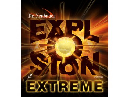 Poťah Dr. Neubauer Explosion EXTREME (Poťah farba čierny / BLACK, Hrúbka špongie 2,2 mm)