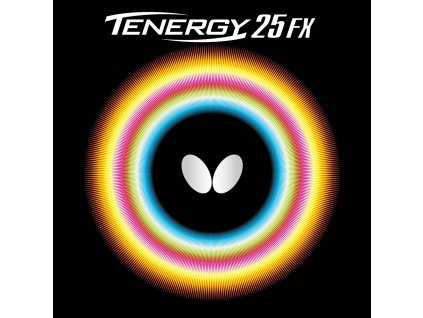 Poťah Butterfly Tenergy 25 FX (Farba poťahu čierny / BLACK, Hrúbka špongie 2,1 mm)