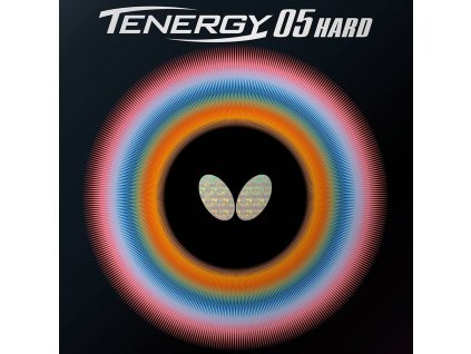 Poťah Butterfly Tenergy 05 Hard (Farba poťahu čierny / BLACK, Hrúbka špongie 2,1 mm)