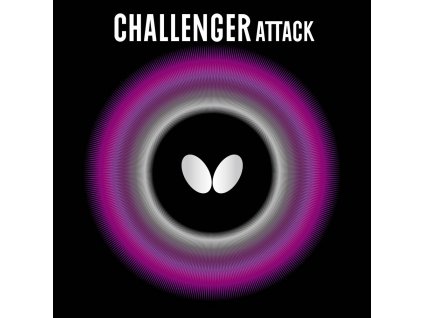 Poťah Butterfly Challenger Attack (Farba poťahu čierny / BLACK, Hrúbka špongie 2,1 mm)