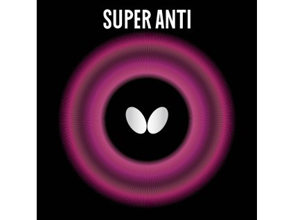 Poťah Butterfly Super Anti (Farba poťahu čierny / BLACK, Hrúbka špongie 1,9 mm)