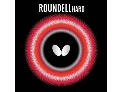 Poťah Butterfly Roundell Hard (Farba poťahu čierny / BLACK, Hrúbka špongie 2,1 mm)