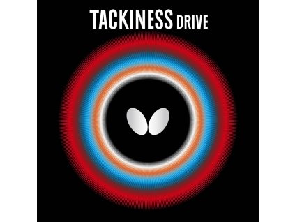 Poťah Butterfly Tackiness Drive (Farba poťahu čierny / BLACK, Hrúbka špongie 2,1 mm)