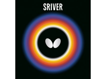 Poťah Butterfly Sriver (Farba poťahu čierny / BLACK, Hrúbka špongie max)