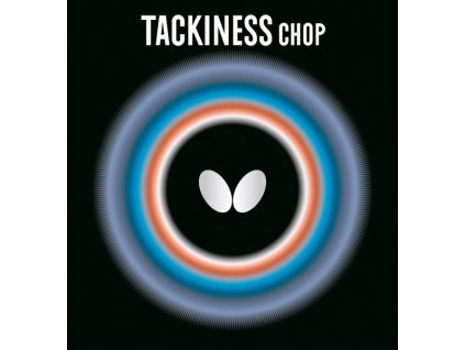 Poťah Butterfly Tackiness Chop (Farba poťahu čierny / BLACK, Hrúbka špongie 1,9 mm)