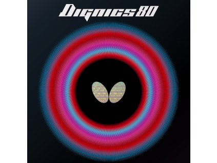 Poťah Butterfly Dignics 80 (Farba poťahu čierny / BLACK, Hrúbka špongie 2,1 mm)