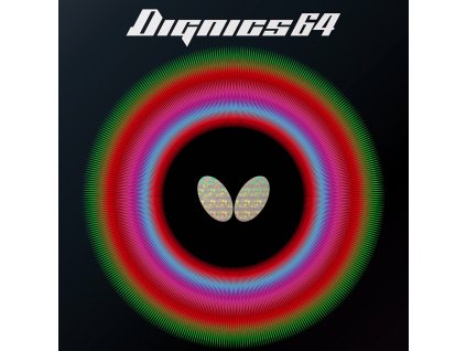 Poťah Butterfly Dignics 64 (Farba poťahu čierny / BLACK, Hrúbka špongie 2,1 mm)