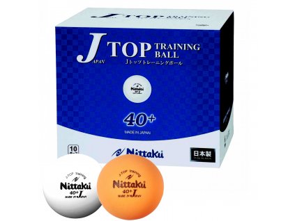 Tréningové loptičky na stolný tenis Nittaku J-TOP training 40+ / 120 ks (Vyberte farbu oranžová)
