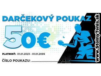 VSEOBECNY Darčekový poukaz 50