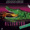 Poťah Donic Alligator Anti (Poťah farba čierny / BLACK, Hrúbka špongie 1,5 mm)