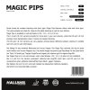 Poťah Hallmark Magic Pips (Poťah farba čierny / BLACK, Hrúbka špongie 2,0 mm)