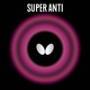 Poťah Butterfly Super Anti (Farba poťahu čierny / BLACK, Hrúbka špongie 1,9 mm)