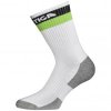 Ponožky STIGA PRIME JUNIOR - bielo/zeleno/čierne - vysoké (Ponožky rozmer 36 - 41)