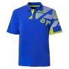Tričko Andro Benzon Cotton (modrá / žltá)