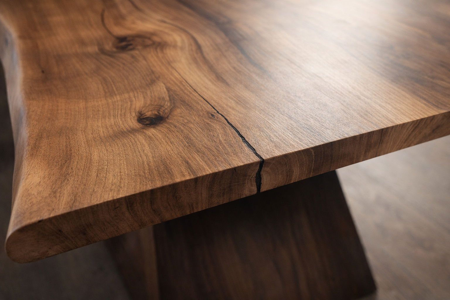 Detail masivní desky