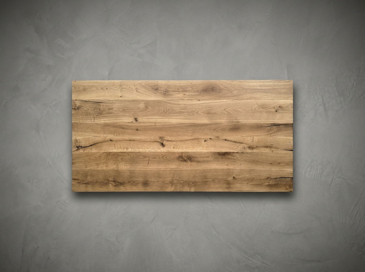 Masivní stůl detail